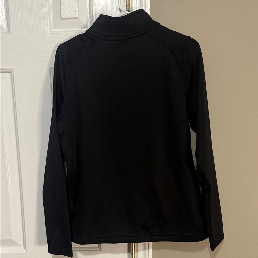 Dickies Women's {Medium} Black Smooth Fleece Quarter-Zip NWT - Picture 6 of 12